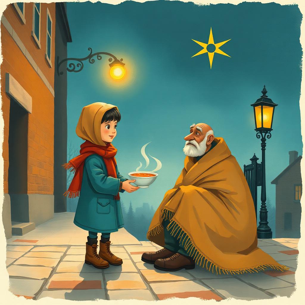 A warm bowl for a stranger