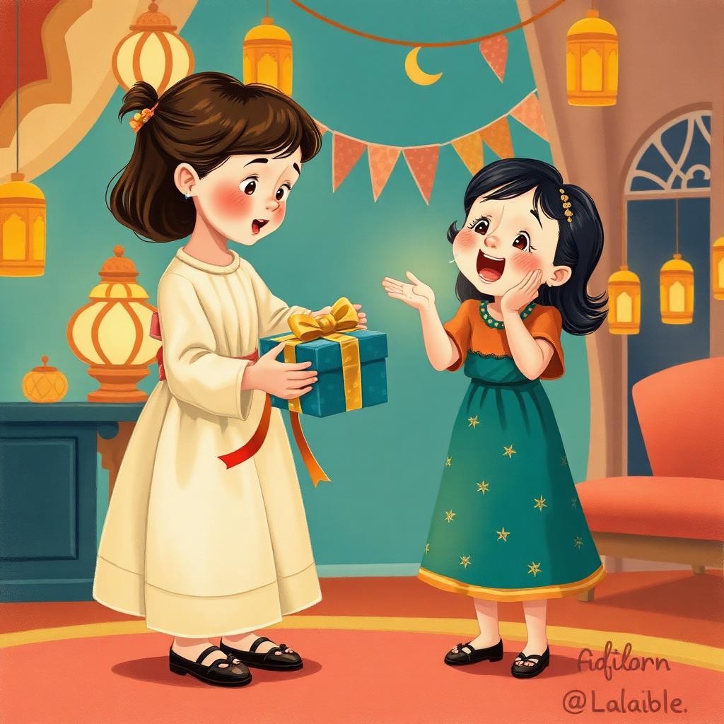The Eid gift given away