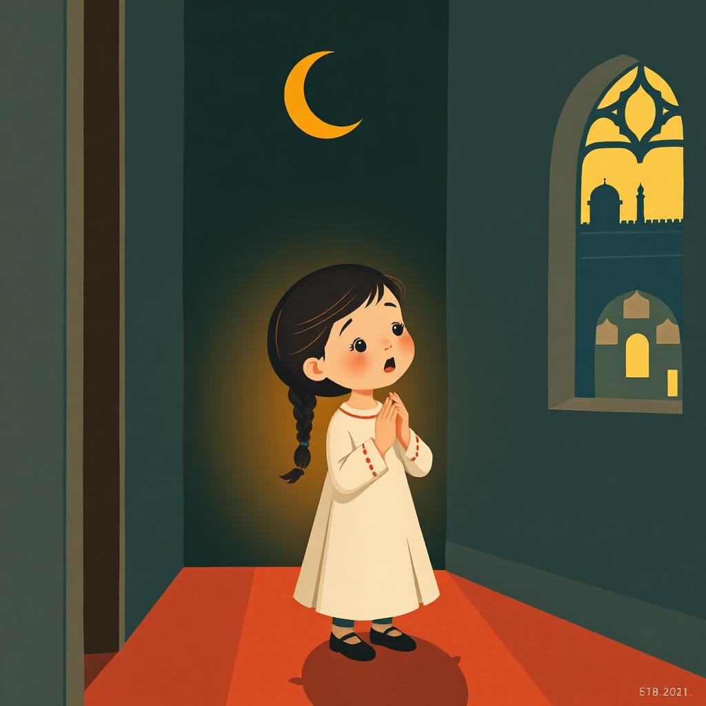 Layla calls the adhan in the dark